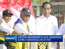 Video: Jokowi Meresmikan Plaza Seremoni Sumbu Kebangsaan di IKN