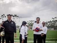 Ditinjau Jokowi, ADHI Pastikan TC PSSI Berstandar Internasional