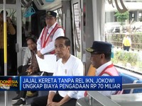 Jajal Kereta Tanpa Rel IKN, Jokowi Ungkap Biaya Pengadaan Rp 70 Miliar