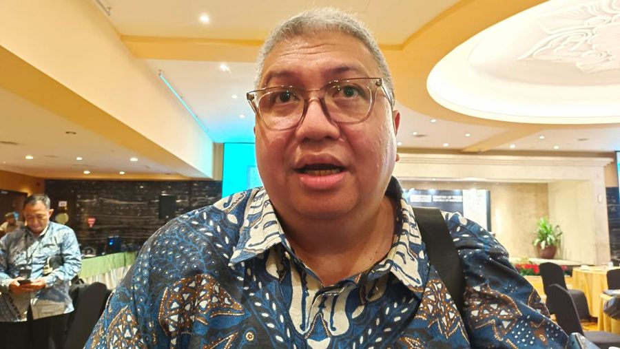 Ketua Umum Asosiasi Pengusaha Ritel Indonesia (Aprindo), Roy Nicholas Mandey. (CNBC Indonesia/Martya Sari)