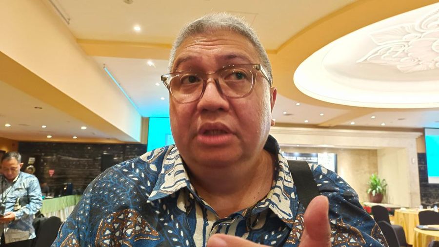Ketua Umum Asosiasi Pengusaha Ritel Indonesia (Aprindo), Roy Nicholas Mandey. (CNBC Indonesia/Martya Sari)