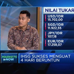 Video: Mengekor IHSG, Rupiah Menguat ke Level Rp15.700-an Per Dolar AS