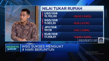 Video: Mengekor IHSG, Rupiah Menguat ke Level Rp15.700-an Per Dolar AS