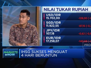  Mengekor IHSG, Rupiah Menguat ke Level Rp15.700-an Per Dolar AS