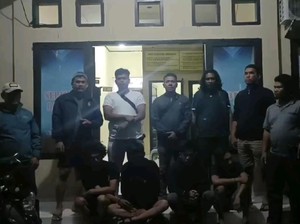 4 Pria Konawe Curi Alat Berat Milik Perusahaan Tambang Ditangkap