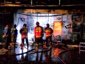 Laundry di Tulungagung Ludes Terbakar Saat Karyawan Ganti Tabung Gas