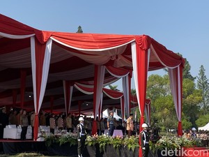 Wapres Maruf Jadi Pembina Upacara di Peringatan Hari Pramuka ke-63