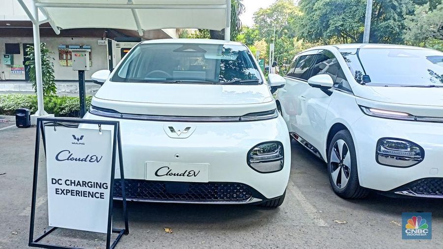 Wuling CloudEV. (CNBC Indonesia/Ferry Sandi)