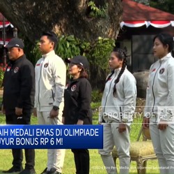 Jokowi Sambut Atlet Peraih Emas Olimpiade Paris, Tebar Bonus Rp6 M