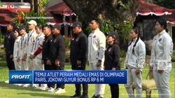 Jokowi Sambut Atlet Peraih Emas Olimpiade Paris, Tebar Bonus Rp6 M