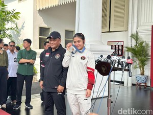 Gregoria Bersyukur Dapat Bonus dari Jokowi: Semoga Bisa Digunakan Baik