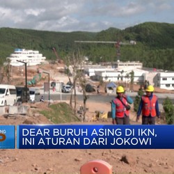 Video: Jokowi Beri Syarat Buruh Asing Boleh Kerja di IKN