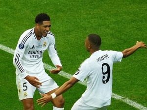 Ancelotti Bungkam Isu Keretakan Mbappe dan Bellingham