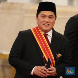 Dapat Tanda Kehormatan dari Jokowi, Ini Tanggapan Erick Thohir