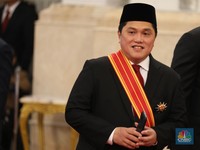 Dapat Tanda Kehormatan dari Jokowi, Ini Tanggapan Erick Thohir