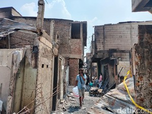 Menelusuri Permukiman Padat Penduduk di Manggarai yang Ludes Terbakar