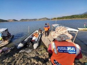 Ripay Hilang saat Mancing di Bendung Kuningan