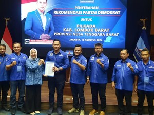 Demokrat-PSI Usung Nurhidayah-Imam Kafali di Pilbup Lombok Barat