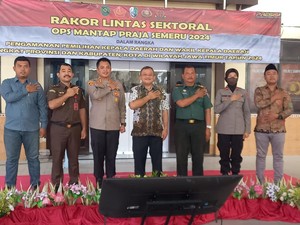 Rakor Lintas Sektoral Digelar di Sampang Demi Pilkada yang Aman