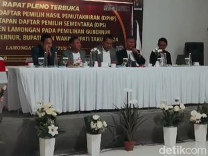 KPU Lamongan Tetapkan DPS Pilkada 2024 Sebanyak 1.038.060 Pemilih