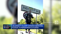 Video: Zelenskyy Klaim Ukraina Berhasil Kuasai 74 Pemukiman di Kursk