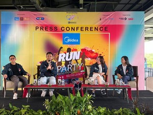 Juicy Luicy Sampai Dikta Ramaikan Midea Run to Party: PagiLari, Sore Party