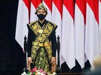 Potret Pakaian Adat Jokowi di Pidato Kenegaraan Sidang MPR 2019-2024