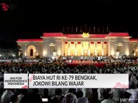 Video: Biaya HUT RI Ke-79 Bengkak, Jokowi Bilang Wajar