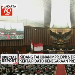 Buka Sidang Tahunan, Ketua MPR Sampaikan PR Indonesia Emas ke Prabowo