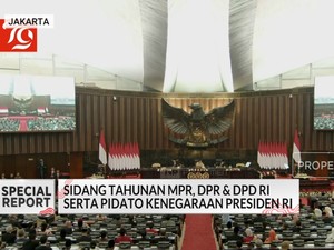 Buka Sidang Tahunan, Ketua MPR Sampaikan PR Indonesia Emas ke Prabowo