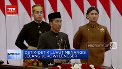 Video: Detik-Detik Luhut Menangis Jelang Jokowi Lengser