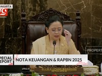 Di Depan Jokowi, Puan Singgung Turunnya Penerimaan Pajak-Naiknya Utang