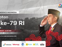 Simak Upacara Peringatan HUT ke-79 RI di CNBC Indonesia