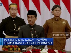 Jelang Turun Takhta, Jokowi Ucapkan Terima Kasih ke Rakyat Indonesia