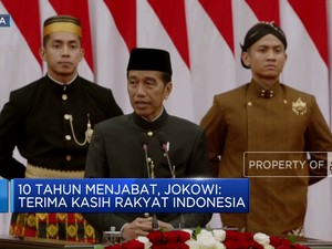 Jelang Turun Takhta, Jokowi Ucapkan Terima Kasih ke Rakyat Indonesia