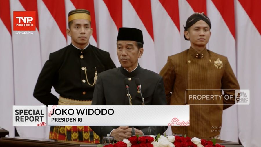 Jokowi Pamer Ekonomi RI Jauh Lebih Baik Saat Banyak Negara Terpuruk