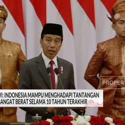 Pengangguran & Kemiskinan Turun, Jokowi: Kesejahteraan RI Meningkat