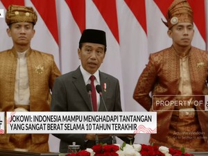 Pengangguran & Kemiskinan Turun, Jokowi: Kesejahteraan RI Meningkat