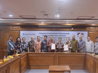 KRAS Suplai Pipa Baja di Proyek Transmisi Gas Bumi Cirebon-Semarang