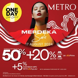 Promo Spesial 17 Agustus: METRO Tebar Diskon Up To 70%