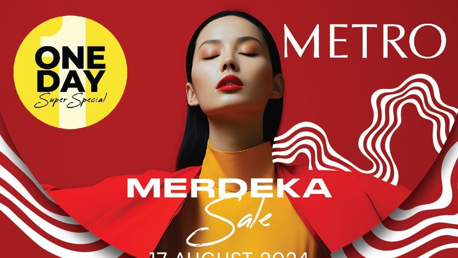 METRO Department Store menggelar promo Merdeka Sale. (Dok. Metro)