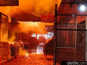 Pasar Kutoarjo Purworejo Kebakaran Pagi Ini