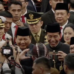 Jokowi Serahkan Estafet Kepemimpinan ke Prabowo 20 Oktober 2024