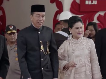 Ini Potret Baju Iriana Selama 10 Tahun Hadiri Pidato Kenegaraan Jokowi