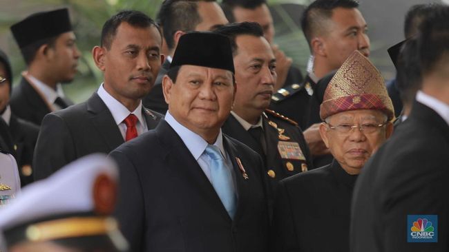 Wapres Ma'ruf Amin Titip 4 'Wasiat' Ini ke Prabowo