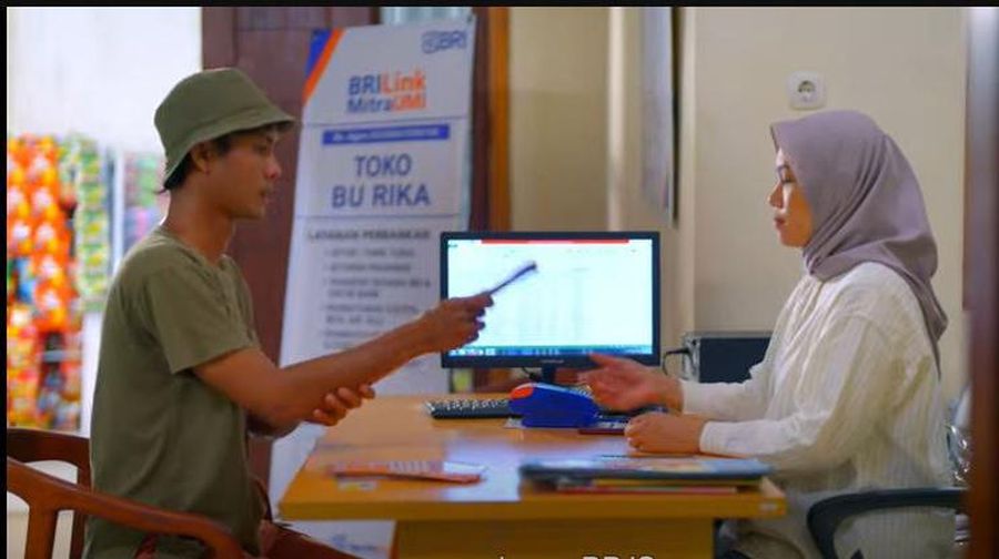 Rika, agen BRI Link