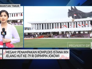 Video: Megah! Penampakan Kompleks Istana IKN Jelang HUT ke-79 RI