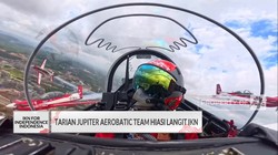Video: Tarian Jupiter Aerobatic Team Hiasi Langit IKN