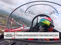 Video: Tarian Jupiter Aerobatic Team Hiasi Langit IKN