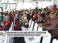 Meriahnya Upacara HUT ke-79 RI di IKN, Tamu Undangan Pakai Baju Adat
